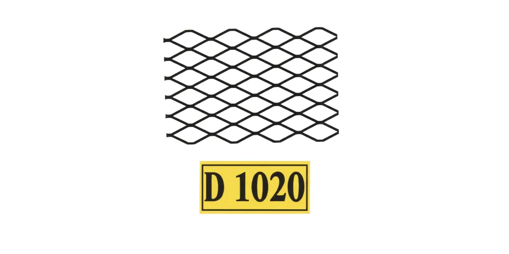 Expanded Metal Tipe D1020 (Ornamesh)